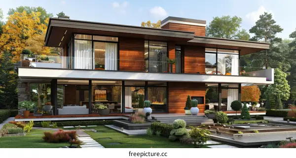 A Stunning House with Modern Architecture