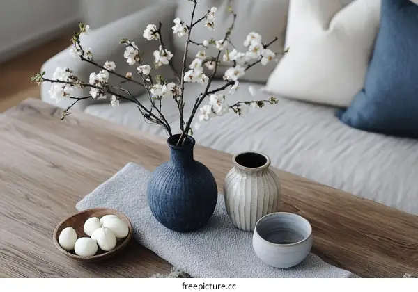 Spring Blossom Home Decor Arrangement