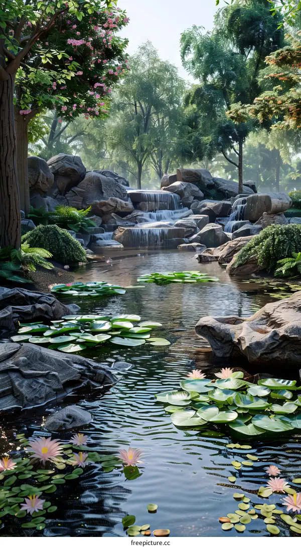 Waterfall in the Forest
