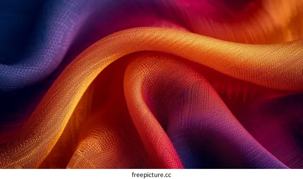 Colorful and Shiny Fabric