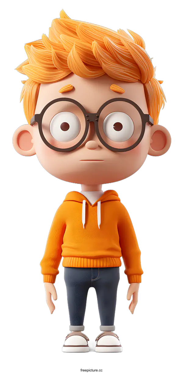[Transparent Background PNG]Cute Cartoon Boy
