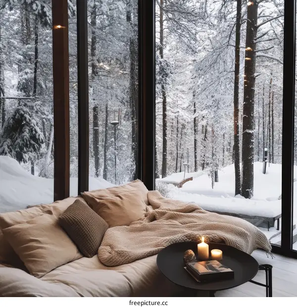 Cozy Winter Daydream by the Window