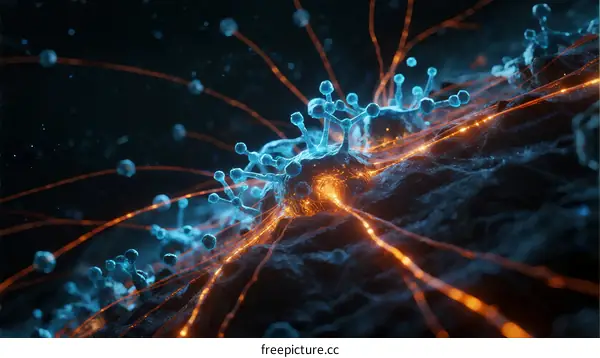 Neural Network Structure with Synaptic Connections and Electrical Signals