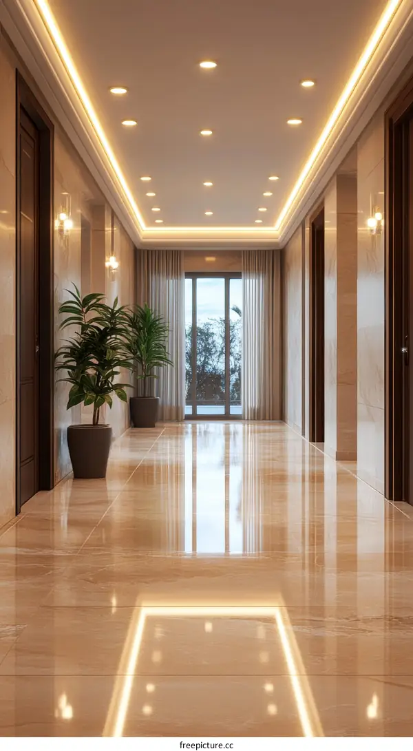 Luxury Modern Corridor Interior Design