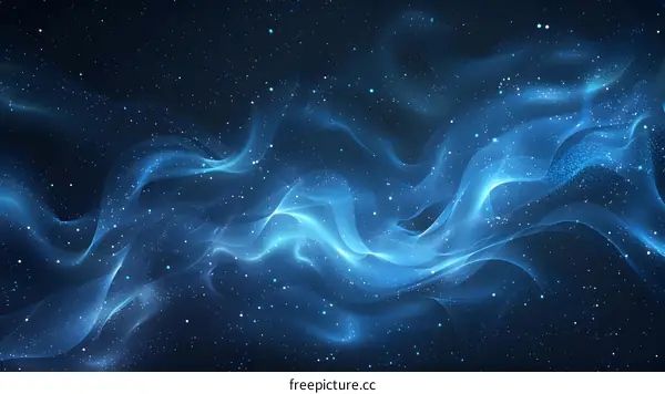 Deep And Vast Nebula In Space