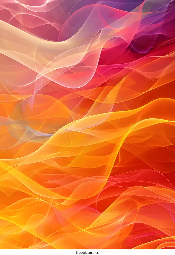 Abstract Swirls of Color