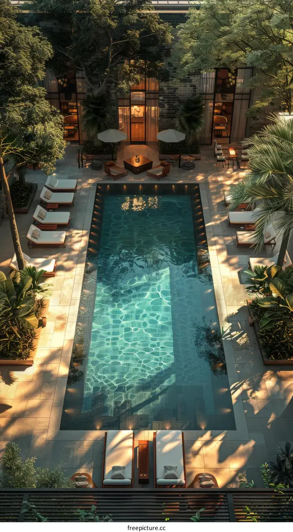 Tropical Pool Paradise