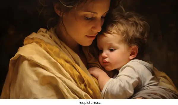 Mother and Child: A Tender Portrait