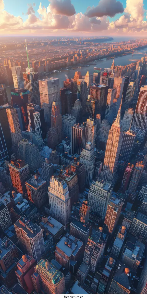 New York City Skyline - Manhattan Skyscrapers