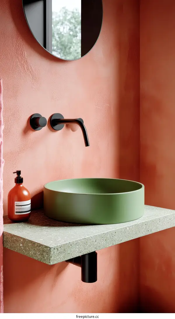 Modern Bathroom Sink with Contemporary Design