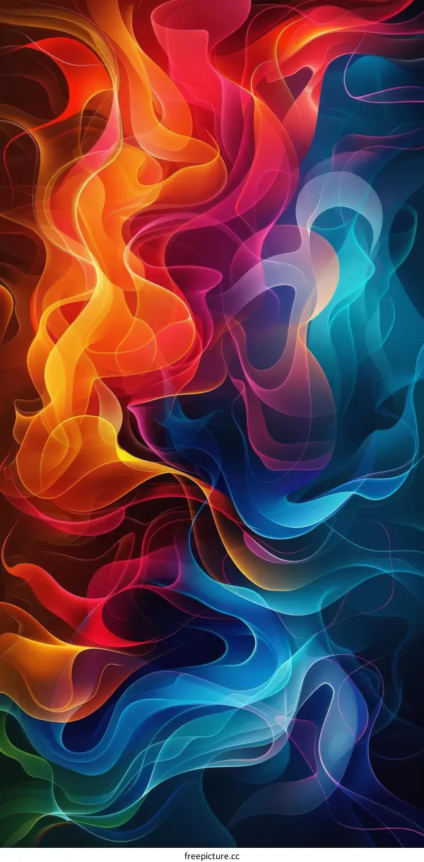 Colorful Flames