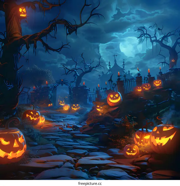 Halloween Jack-o-lanterns