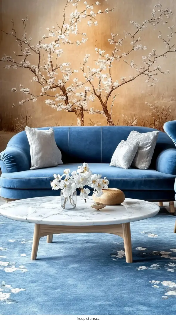 Modern Living Room with Elegant Decor