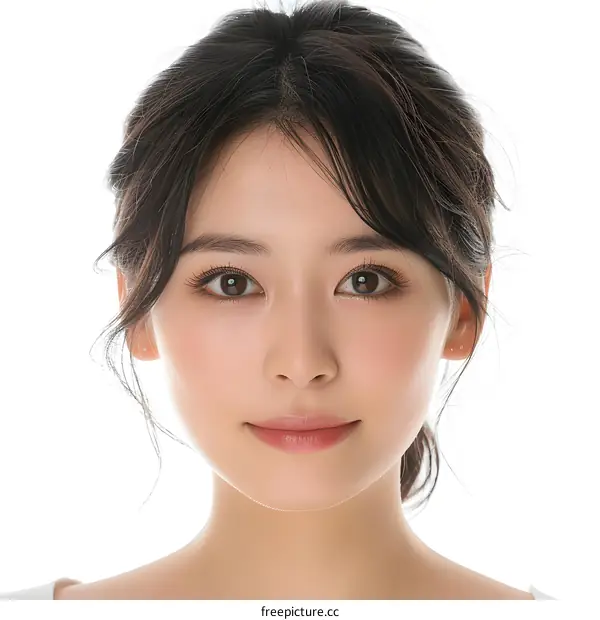 Portrait of a Young Asian Woman