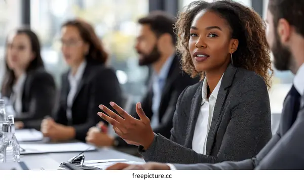 Business Meeting Conference Discussion