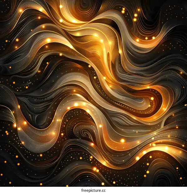 Golden Waves and Glimmer