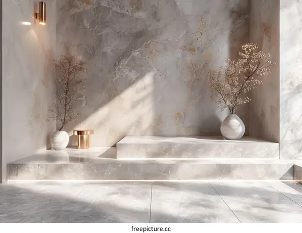 Modern Marble Texture Background Wall for Interior Design