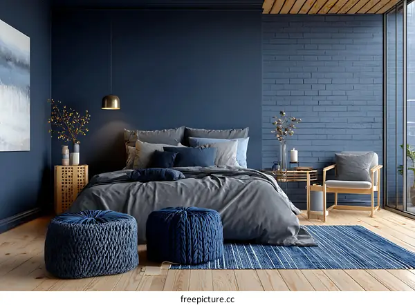 Elegant and Cozy Modern Bedroom Interior Design