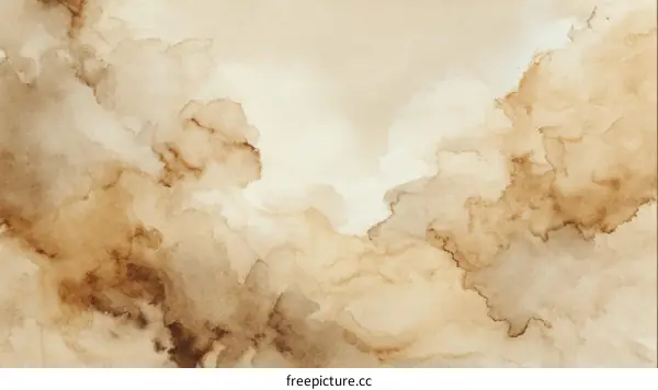 Abstract Watercolor Wash Background Design