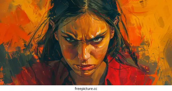 Portrait of a Young Woman with Red Hair