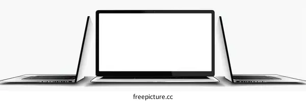 Three Laptop Mockup Designs