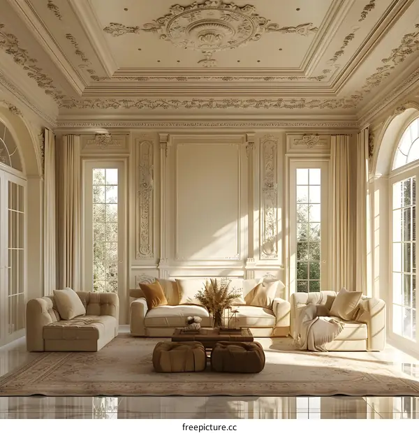 Luxurious living room