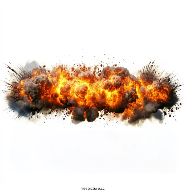 Explosive Fire Effects Explosion Background