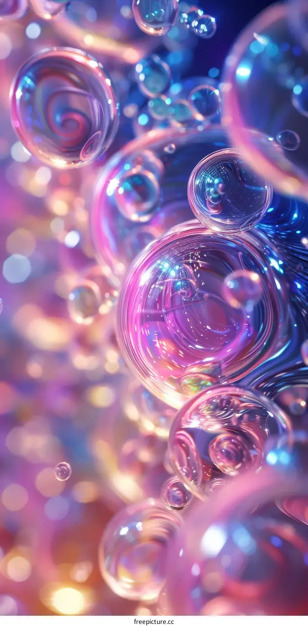 Colorful Abstract Bubbles