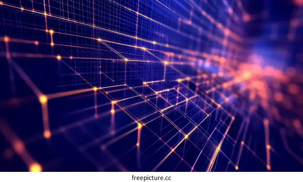 Abstract Network of Interconnected Cubes