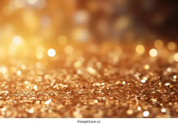 Golden glitter background
