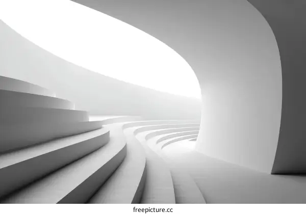 Abstract Architectural Design Interior
