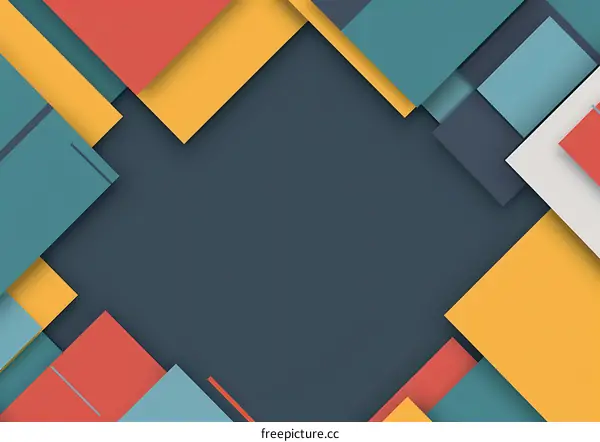 Abstract Geometric Shapes Background