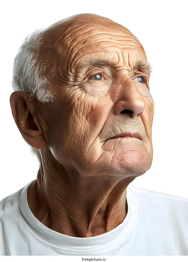 Portrait of an elderly man