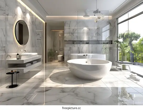 Modern Luxury Bathroom Interior Design