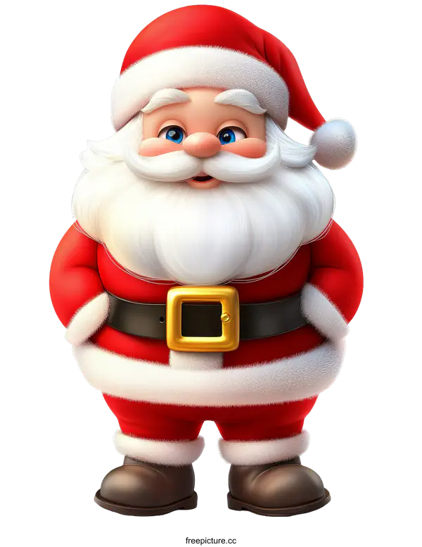 [Transparent Background PNG]Cartoon Santa Claus Christmas Illustration