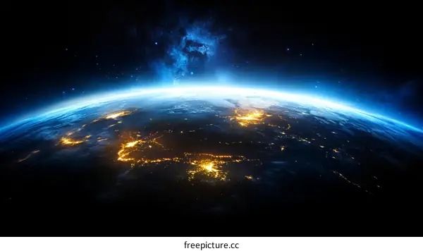 Earth at Night from Space