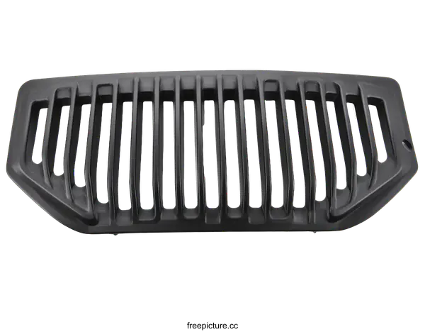 [Transparent Background PNG]Black Car Grille Front Bumper Exterior Accessory