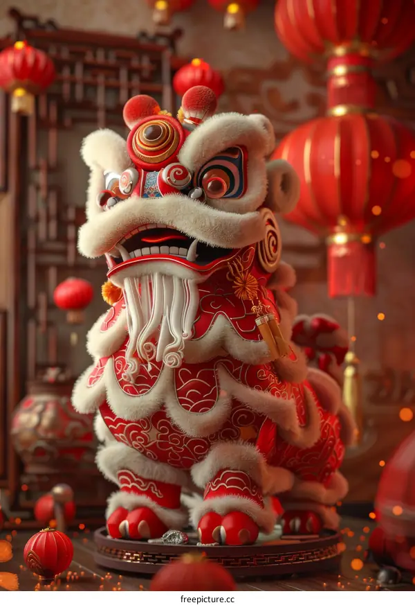 Lion Dance - A Vibrant Chinese Tradition