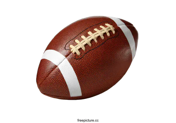 [Transparent Background PNG]American Football Ball on White Background
