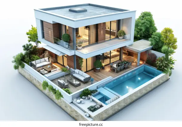 Modern Luxury Villa Exterior Design