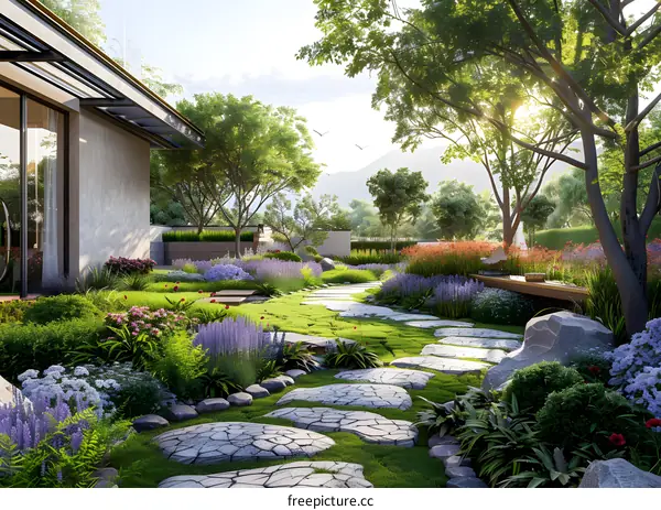 Modern Courtyard Design