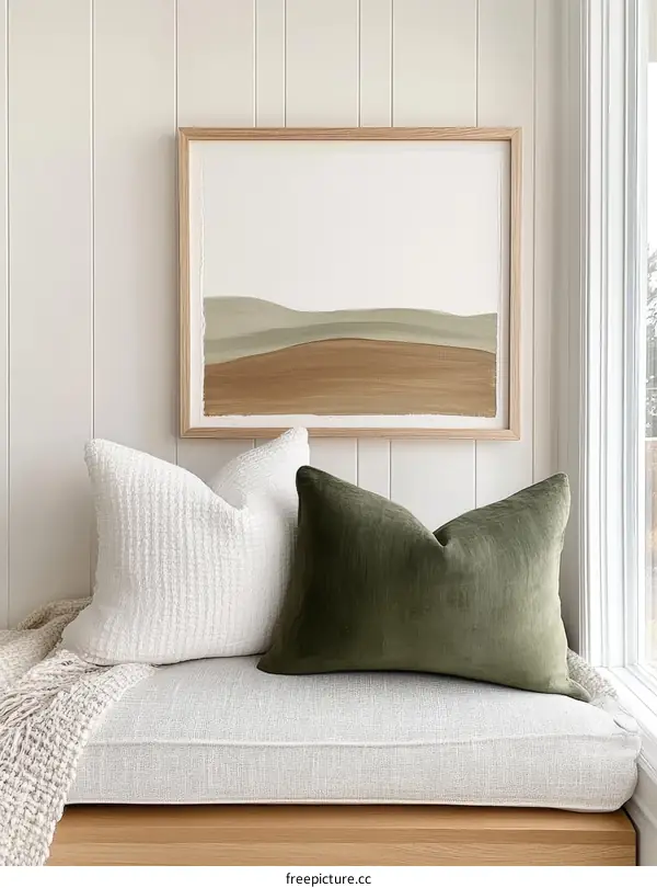 Abstract Landscape Painting Artwork