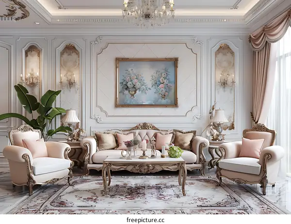 European style living room