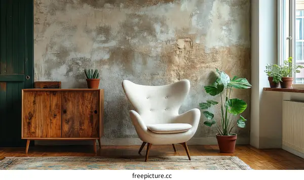 Modern Rustic Living Room Interior Design