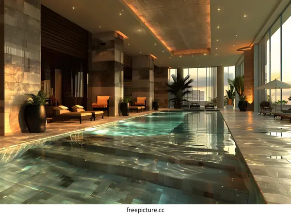Indoor swimming pool