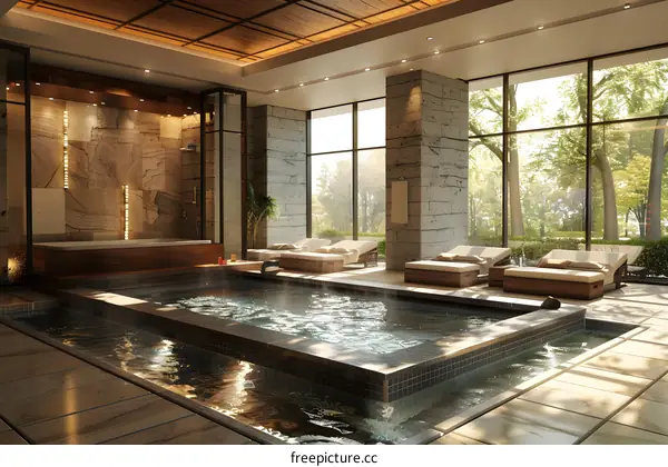Indoor swimming pool