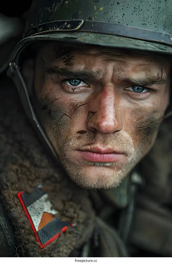 Portrait of a Young Soldier