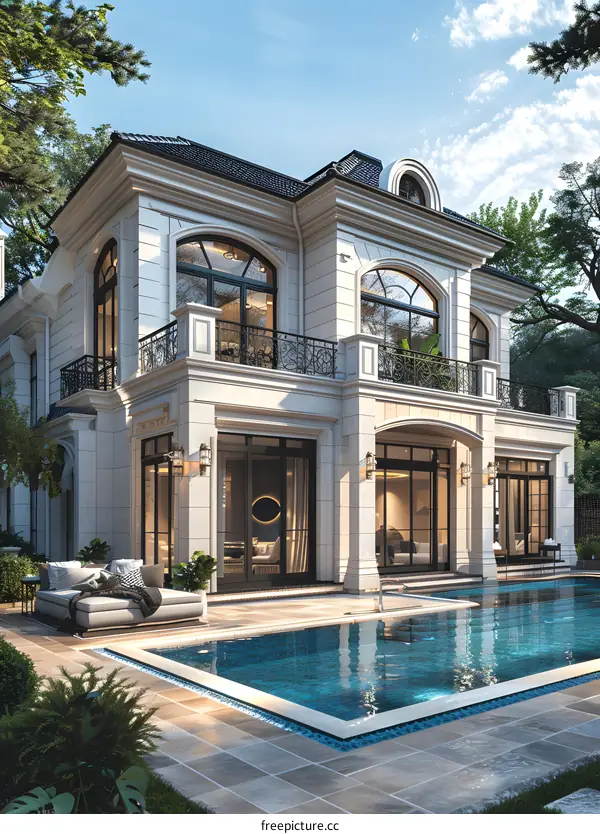 Luxury villa with pool