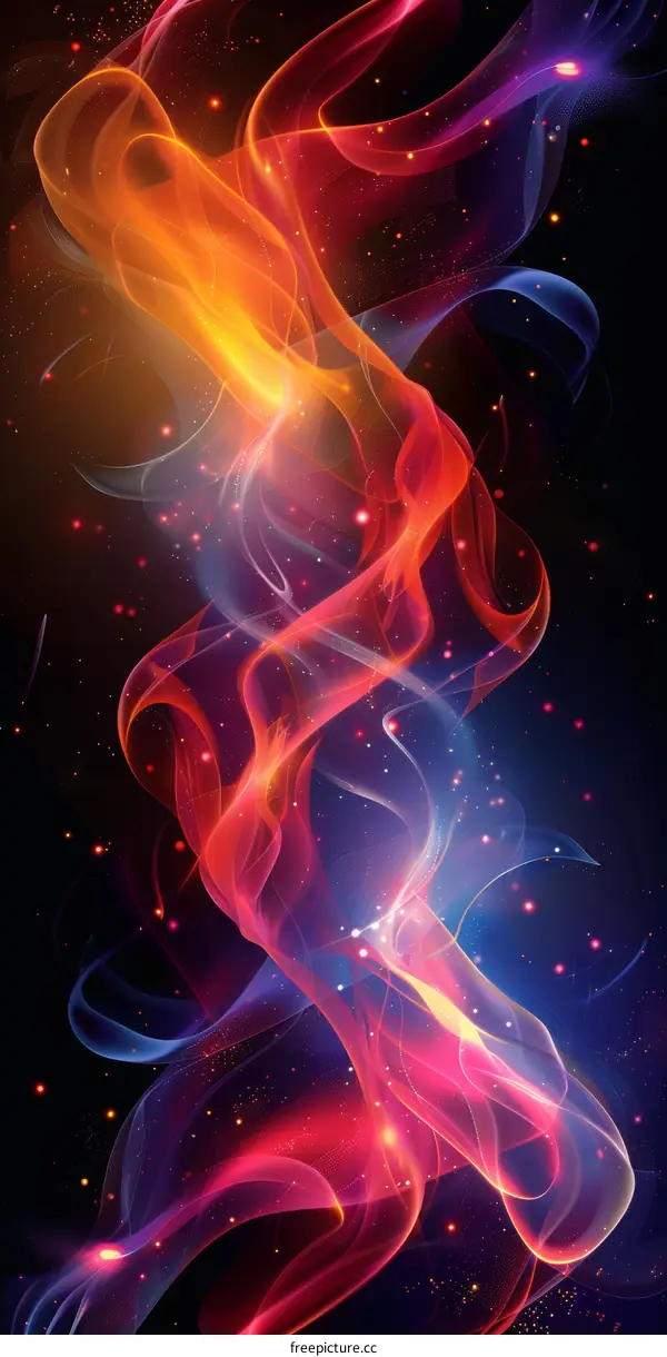 Abstract Colorful Energy Flow