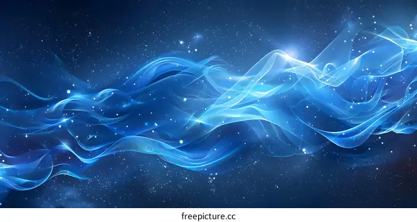 Blue abstract background
